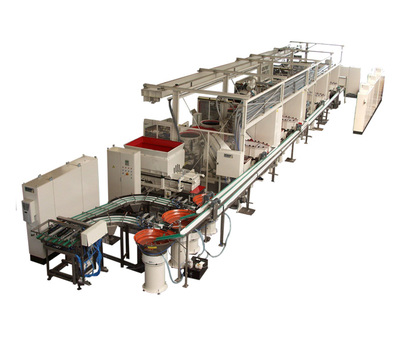 Double-batch-systems allow the automatic finishing of parts and simultaneous separation of parts and media
