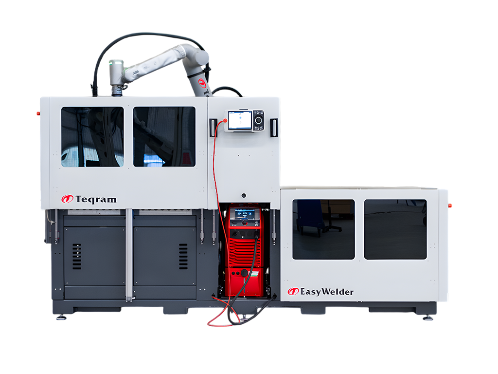 Teqram EasyWelder cobot for automatisert sveising med enkel programmering